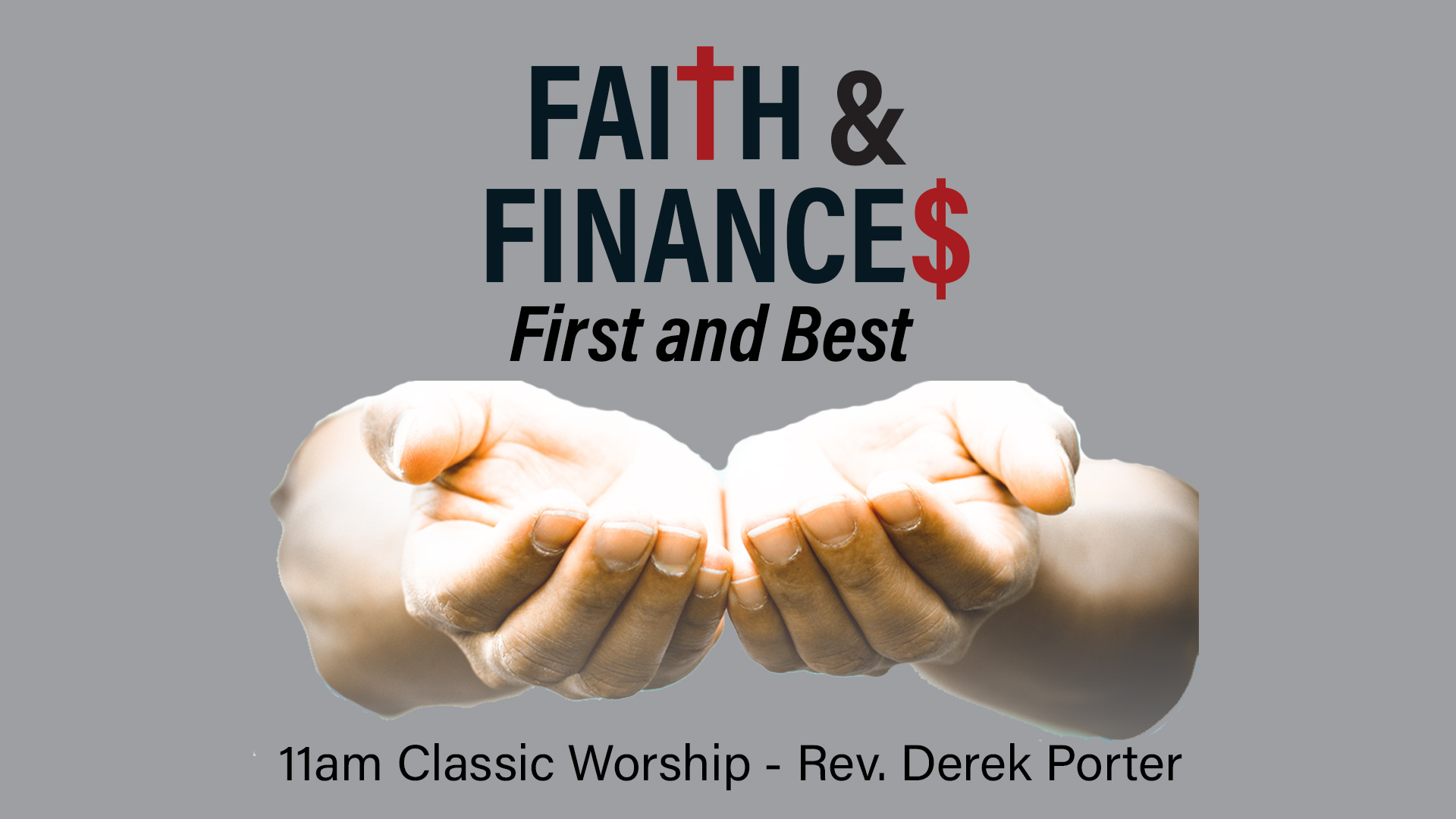 Faith & Finances: First and Best