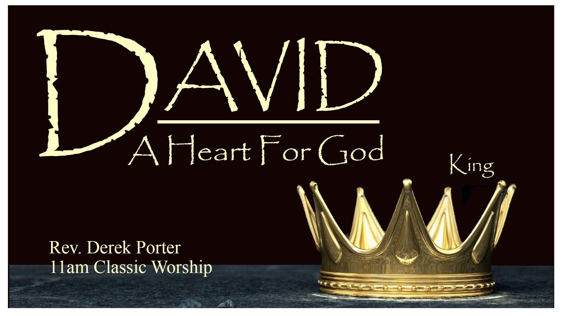 David: A Heart for God - King
