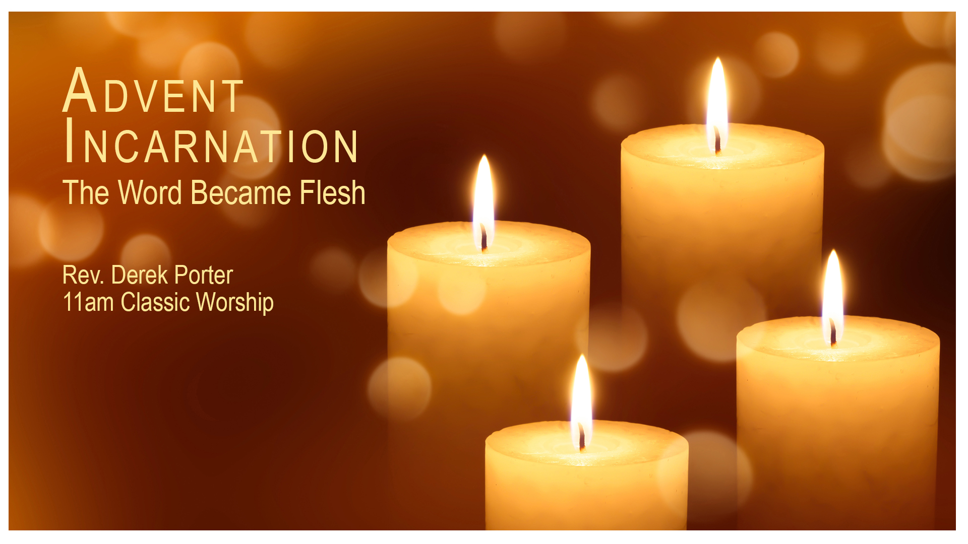 Advent Incarnation: The Word Became Flesh