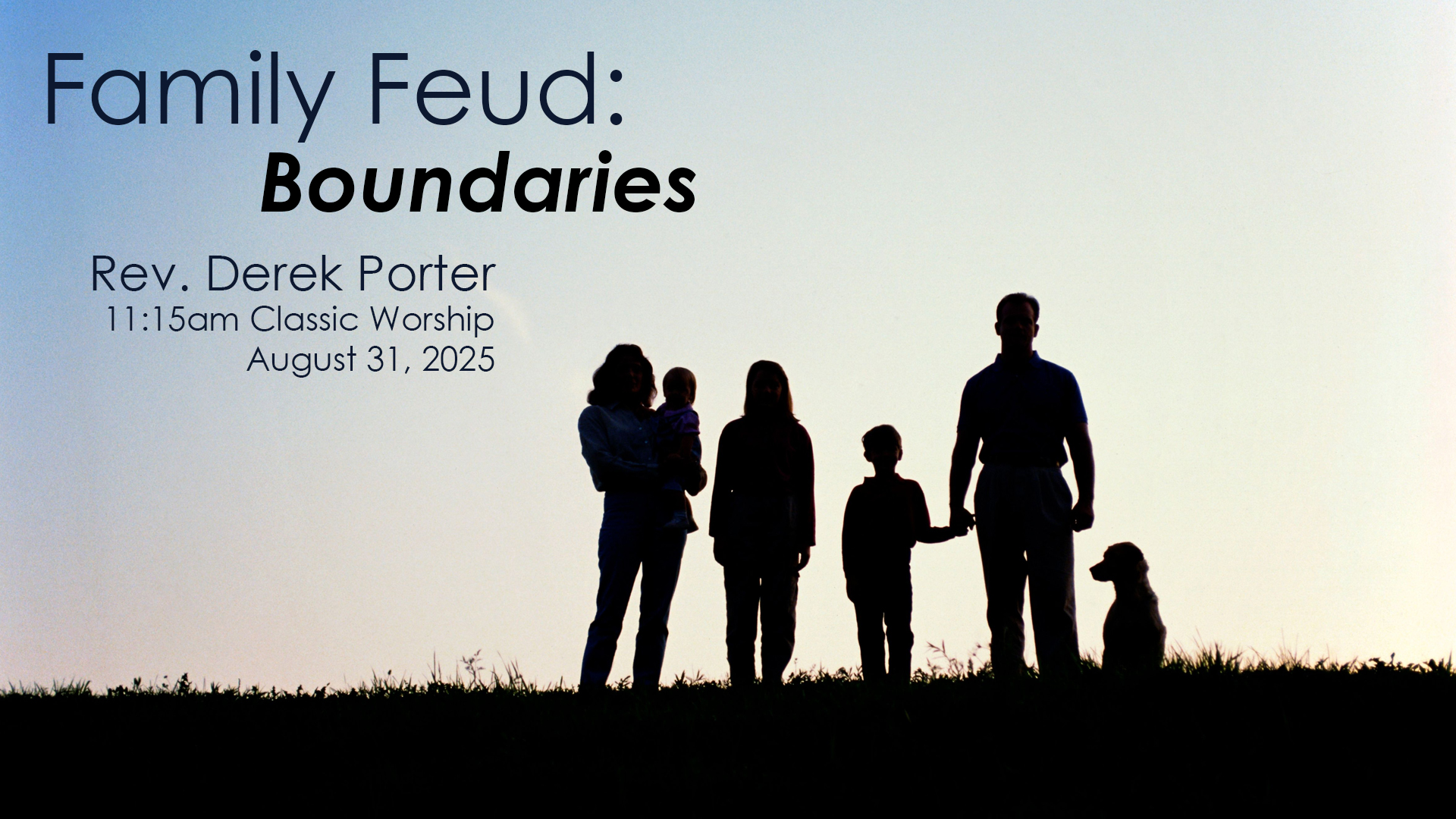 Boundaries